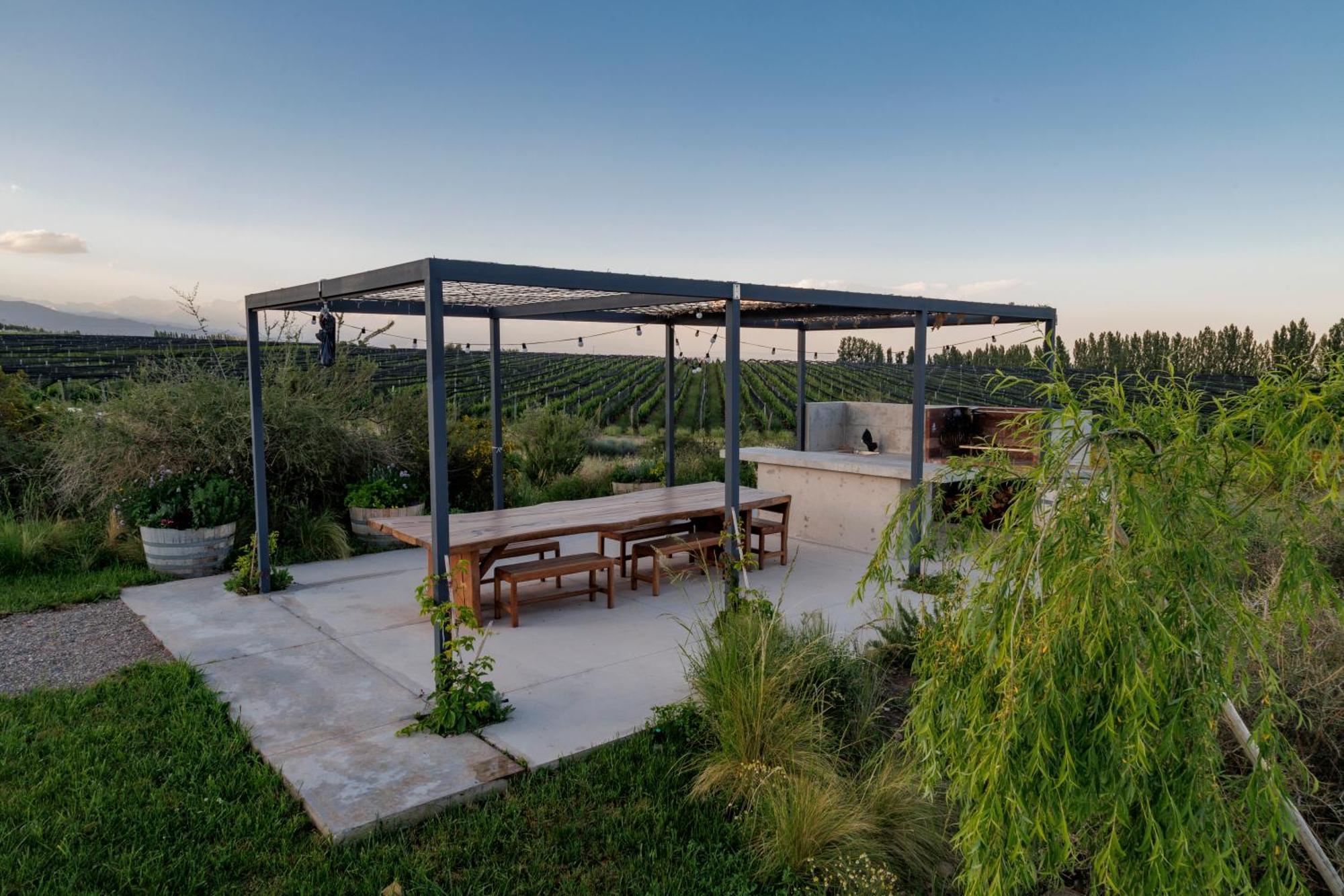 Casa De Uco Vineyards And Wine Resort Los Árboles Dış mekan fotoğraf
